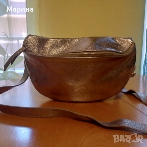 Дамска чанта естествена кожа 