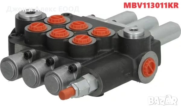 Хидравличен разпределител Kramp 1, 2 и 3 секции - Ръчно и с жила (80L/50L)