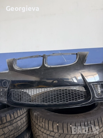 ЧИСТО НОВА броня за BMW E90, снимка 2 - Части - 55631664