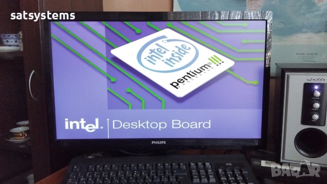 Дънна платка Intel Desktop Board D815EEA Socket 370 CPU+FAN+RAM, снимка 11 - Дънни платки - 54729729
