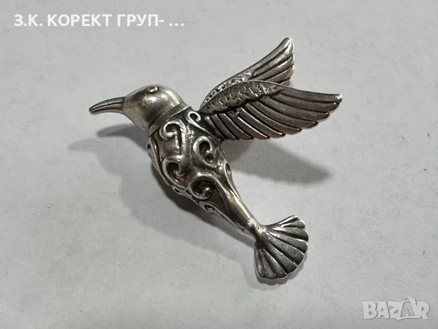 Сребърна висулка 925 – Колибри