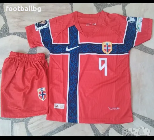 HAALAND 9 ❤️⚽️ детско юношески футболни екипи 🇳🇴 NORWAY 🇳🇴 , снимка 4 - Футбол - 31174711