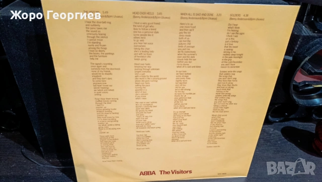 ABBA , АББА - ХИТ ЦЕНА , 2 плочи , Voyage LP 2021 Колекционерски ,лимит тираж Color + Тhe Visitors, снимка 4 - Грамофонни плочи - 54575400