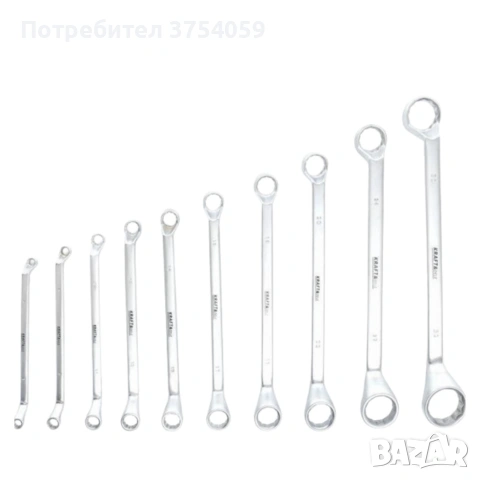 Здрав комплект ключове лули KraftRoyal 6–32 mm — прецизна, корозионно устойчива стомана за труднодос, снимка 7 - Ключове - 55184329