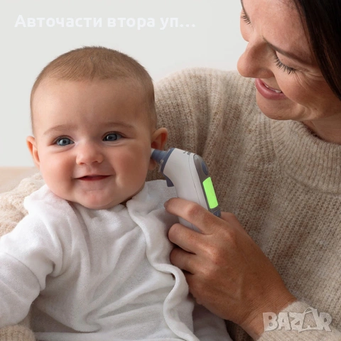 Инфрачервен ушен термометър Braun ThermoScan 7 5828888 20-18, Age Precision, 21 филтъра, Бял, снимка 5 - Други стоки за дома - 54613405