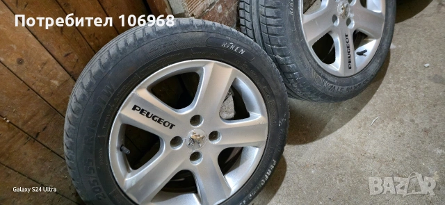 Джанти с гуми 16 цола за Пежо/Peugeot, снимка 2 - Гуми и джанти - 53949317