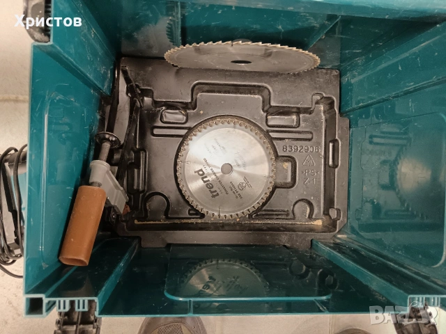 Акумулаторен циркулярен трион MAKITA DSP600ZJ., снимка 4 - Триони и циркуляри - 54157697