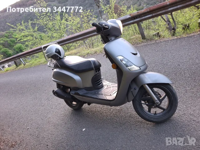Skuter Sym Fiddle 50 куб. 4 тактов .Със регистрация платени документи качваш и си караш, снимка 5 - Мотоциклети и мототехника - 55337148