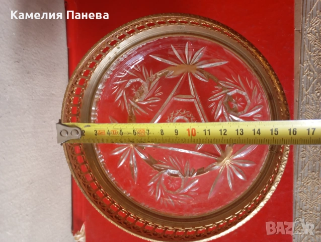 Винтидж купа,фруктиера,бонбониера, снимка 3 - Други ценни предмети - 54932838
