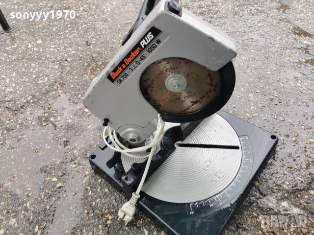 BLACK & DECKER-ЦИРКУЛЯР 0905261328L1, снимка 7 - Циркуляри - 54483179
