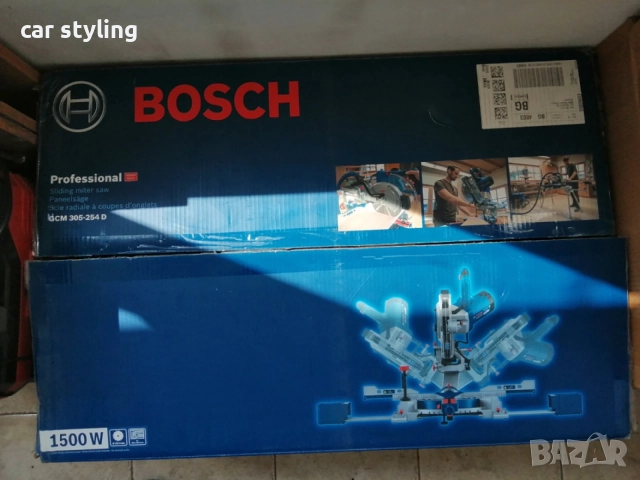 Bosch Professional GCM 305-254 D пендула герунг, снимка 10 - Триони и циркуляри - 55115217