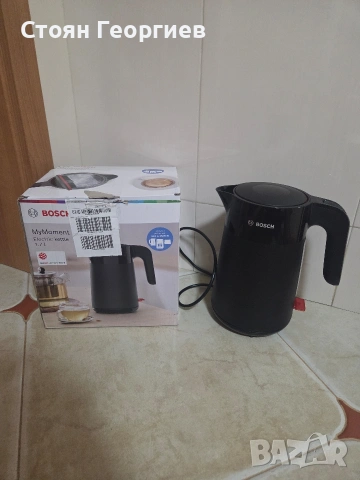 Електрическата кана за вода Bosch MyMoment TWK2M163 (1,7 литра, 2400 W)