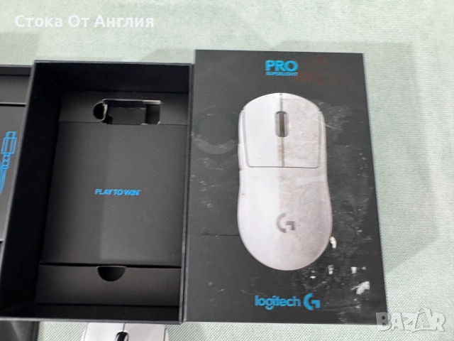 Мишка - Logitech PRO X Superlight 2 /PRO X Superlight Бяла /  ЛОТ / Развалени , снимка 7 - Клавиатури и мишки - 49976892
