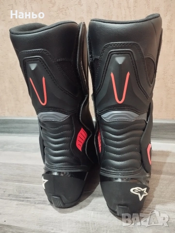 Мото ботуши-alpinestars-SMX-6 V2!Номер-46!, снимка 4 - Мотоциклети и мототехника - 54973021