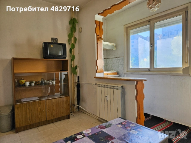 Едностаен апартамент, снимка 4 - Апартаменти - 54580280