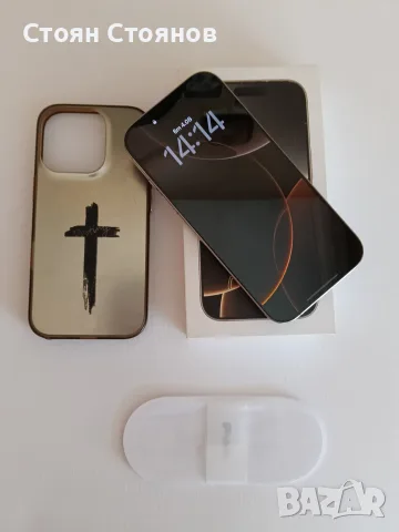 Възможен бартер/Iphone 16 Pro Natural Titanium , снимка 2 - Apple iPhone - 55540895