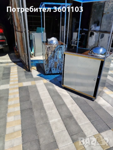 Количка за царевица на пара, снимка 10 - Колички за царевица - 54314892