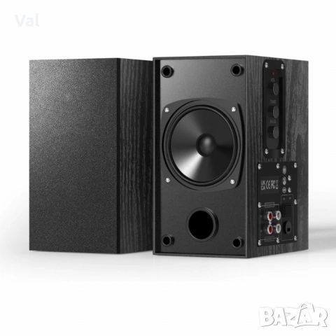 Комплект активни стерео колони Elimavi BT-04 30W с 4" говорители и тон контрол (настолни/рафтови), снимка 6 - Тонколони - 54827005