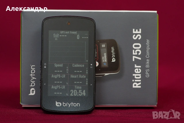 GPS велосипеден компютър Bryton 750 SE пълен комплект., снимка 4 - Аксесоари за велосипеди - 55182639