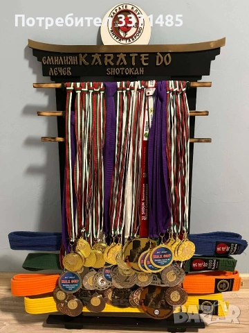 Поставка за медали и колани., снимка 3 - Други спортове - 54397918