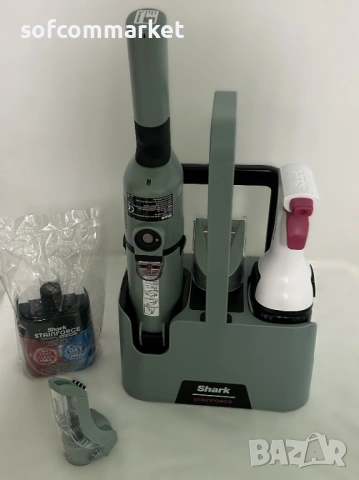  Безжичен уред за петна Shark StainForce HX100EUCP – перяща прахосмукачка, снимка 5 - Прахосмукачки - 54561925