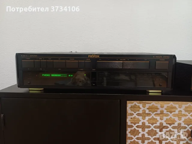 Усилвател Revox B 250-S, снимка 3 - Ресийвъри, усилватели, смесителни пултове - 55419758