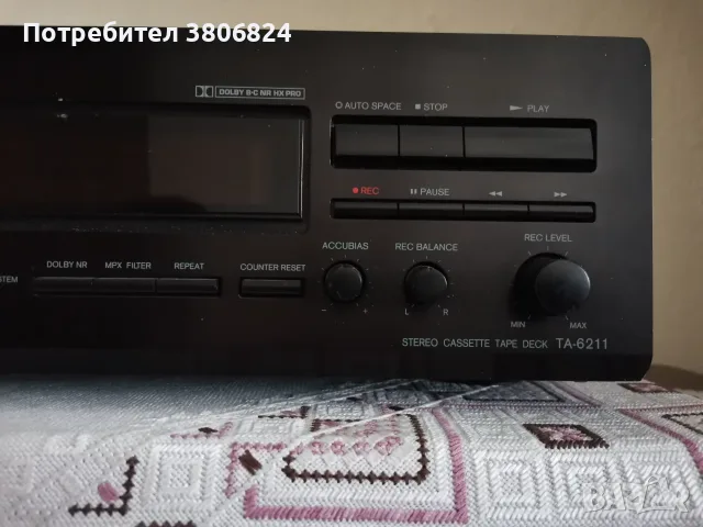 Двуглав касетен дек Onkyo TA-6211, снимка 4 - Декове - 55682156
