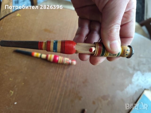 Дървени химикали сувенир , снимка 2 - Декорация за дома - 54188033