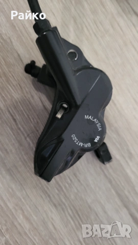 Четирибутални Спирачки: SHIMANO Deore BL-MT501/BR-MT520, снимка 2 - Части за велосипеди - 54790108