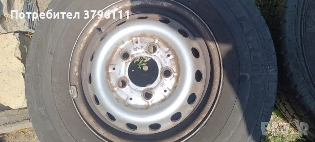 Джанти за Мерцедес Спринтер 5х130 15 , снимка 4 - Гуми и джанти - 55337492