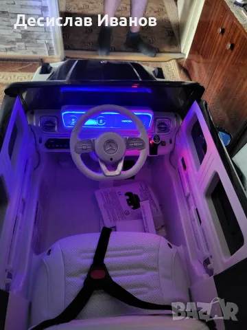 Акумулаторен джип Licensed Mercedes Benz EQG 12V 4x4
LIMITED EDITION 
, снимка 2 - Електрически играчки - 55651258