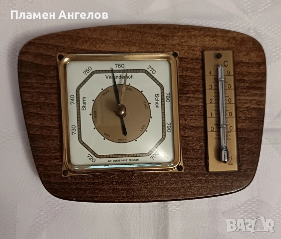 Ретро, автентичен немски барометър. 