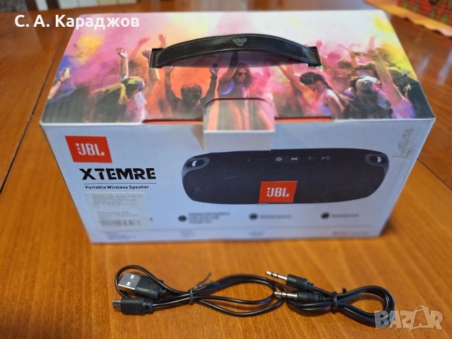 JBL БЛУТУУТ МУЗИКАЛНА ТОН КОЛОНКА С ВСИЧКИ ЕКСТРИ., снимка 6 - Bluetooth тонколони - 54582226