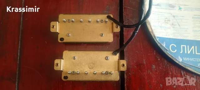 Tonerider Humbucker Pickup Set. Alnico 5 , снимка 2 - Китари - 55313744