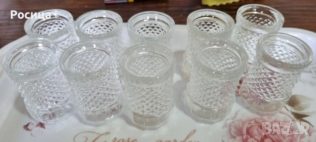 Старинни чаши за ракия 