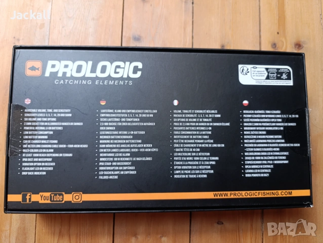 Сигнализатори  Prologic Element Com-Pact Alarm Set 4+1 carp шаран, снимка 6 - Екипировка - 55097549