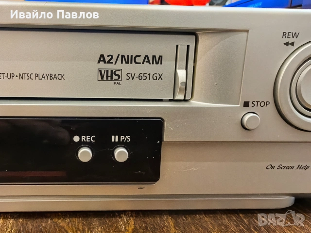 Samaung SV-651GX видео плеър, снимка 7 - Плейъри, домашно кино, прожектори - 54824473