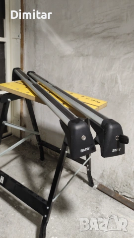 BMW E91 Оригинален багажник за покрив (напречни греди, рейлинг, релси), снимка 7 - Аксесоари и консумативи - 54043883