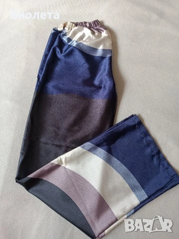 Сатенен комплект - пижама от три части , снимка 6 - Пижами - 43409236