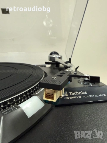 🔈Ретро грамофон Technics SL-23 - като нов🔈, снимка 3 - Грамофони - 54808583