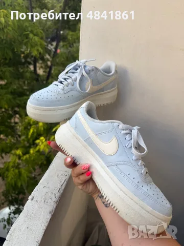 Nike Court Vision Alta, снимка 3 - Кецове - 55654704
