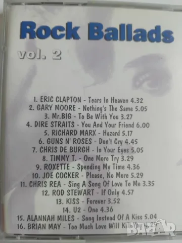 Rock Ballads vol.2 - аудио диск Unison / Унисон, снимка 2 - CD дискове - 55666311