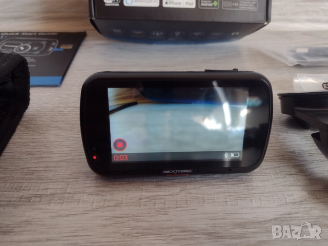 Видеорегистратор  Nextbase 522GW 2K, GPS, Wi-Fi автомобилна DVR камера, снимка 2 - Аксесоари и консумативи - 54655408