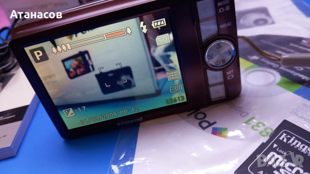 Polaroid T831 - 32€, снимка 6 - Фотоапарати - 54486932