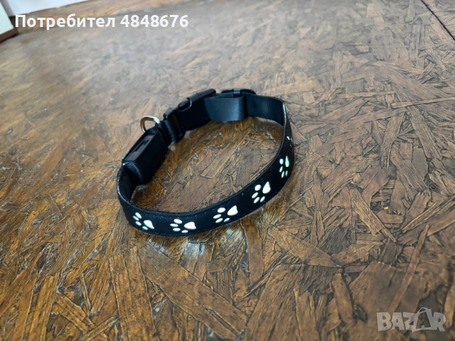 Светеща кучешка каишка от естествена кожа (Type-C) + ПОДАРЪЦИ, снимка 5 - За кучета - 54799109
