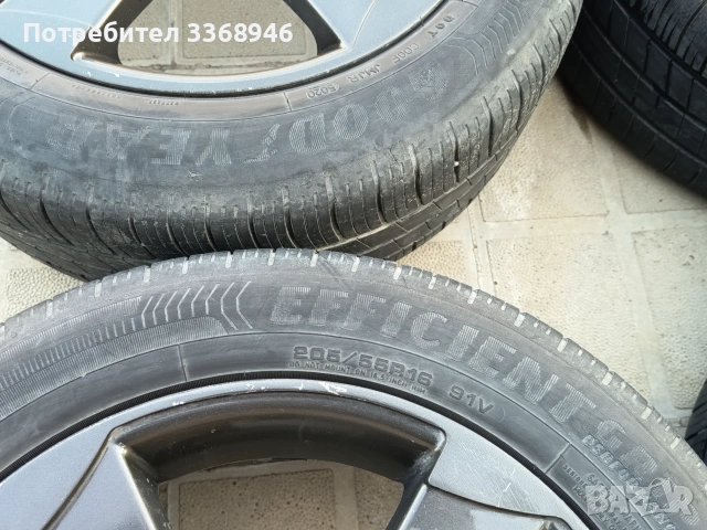 Джанти Audi ROTOR 16" 5x112 с гуми 205/55/16, снимка 6 - Гуми и джанти - 55248398