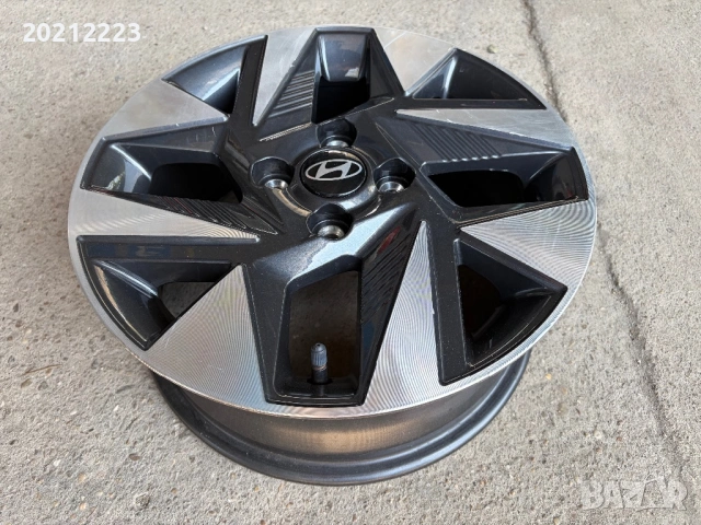 1 брой алуминиева джанта за Hyundai i10 15, снимка 4 - Гуми и джанти - 54426667