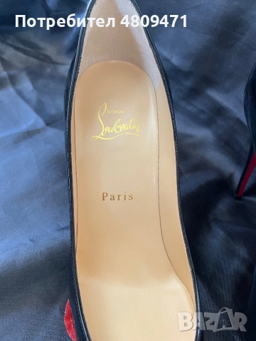 Оригинални токчета - Christian Louboutin - Kate, снимка 3 - Дамски обувки на ток - 54330020