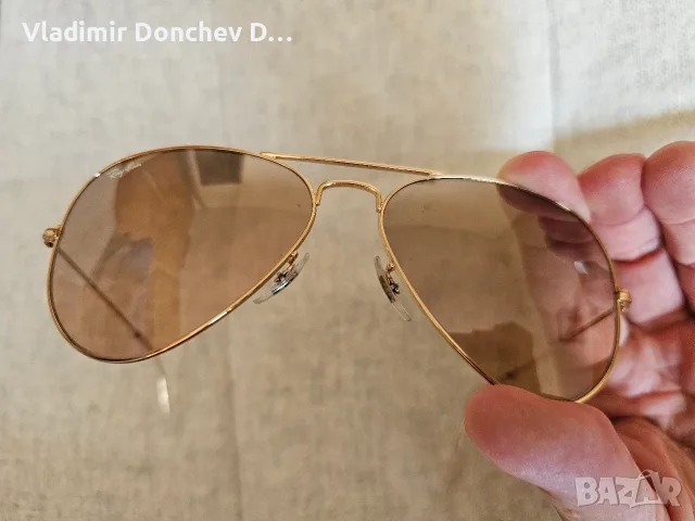 Ray-Ban Aviator - оригинални, снимка 4 - Слънчеви и диоптрични очила - 55663037