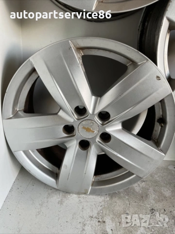 Алуминиева джанта 17x7J (1 брой) за Chevrolet Orlando 2.0 VCDI (2011) 96837903, снимка 3 - Части - 54645459